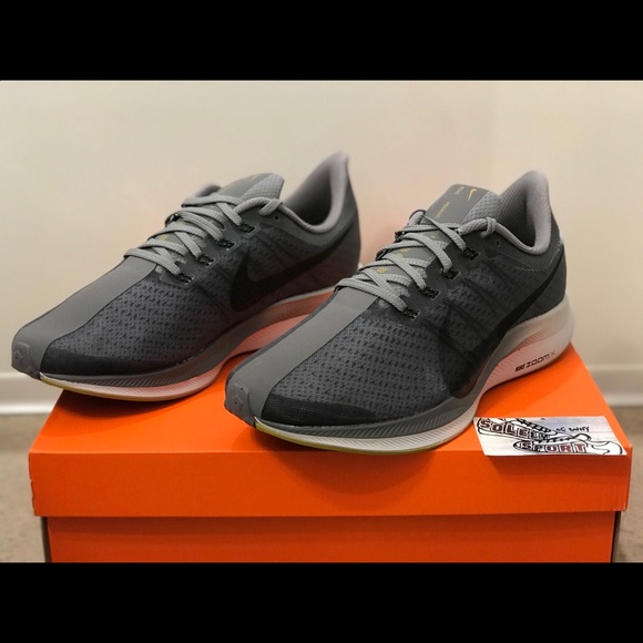 Nike Zoom Pegasus 35 Turbo Grey Running Air Max - Picture 2 of 9